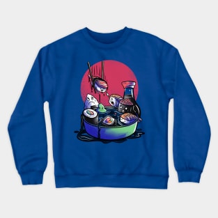 The kidnapping of the nigiri Crewneck Sweatshirt